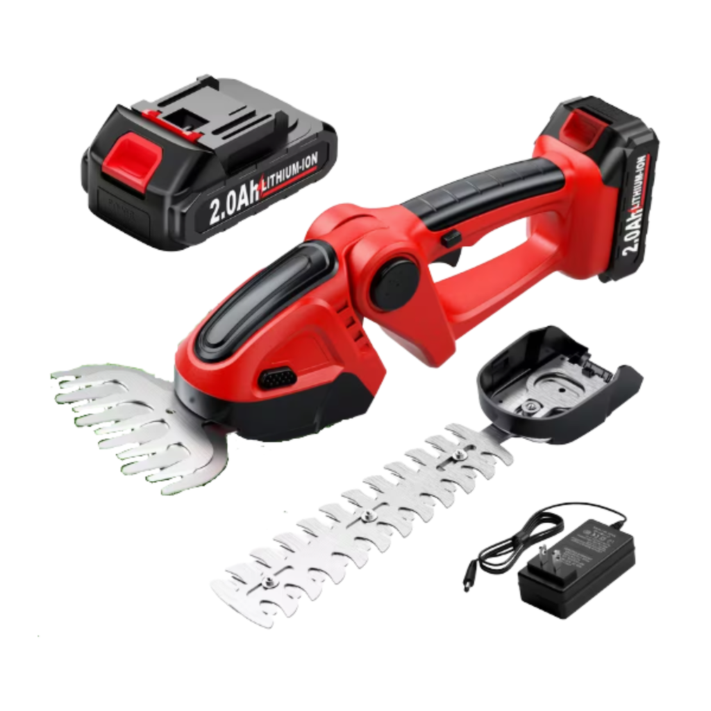 21V Cordless Hedge Trimmer & Grass Shears
