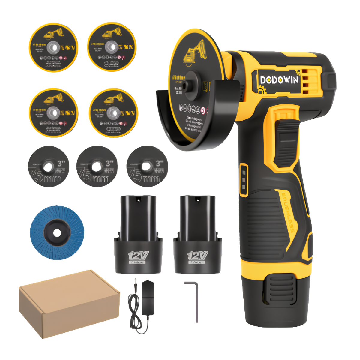 Mini Cordless Angle Grinder