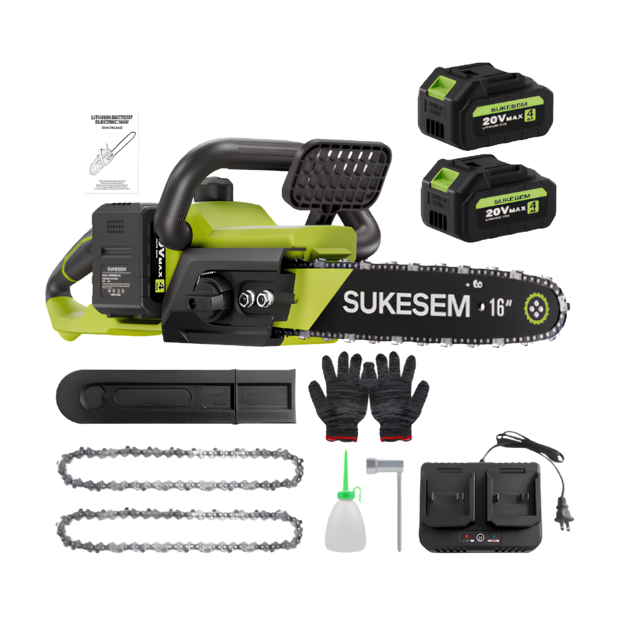 16-Inch Brushless Cordless Chainsaw