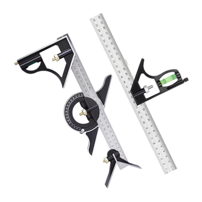 Adjustable Stainless Steel Combination Square