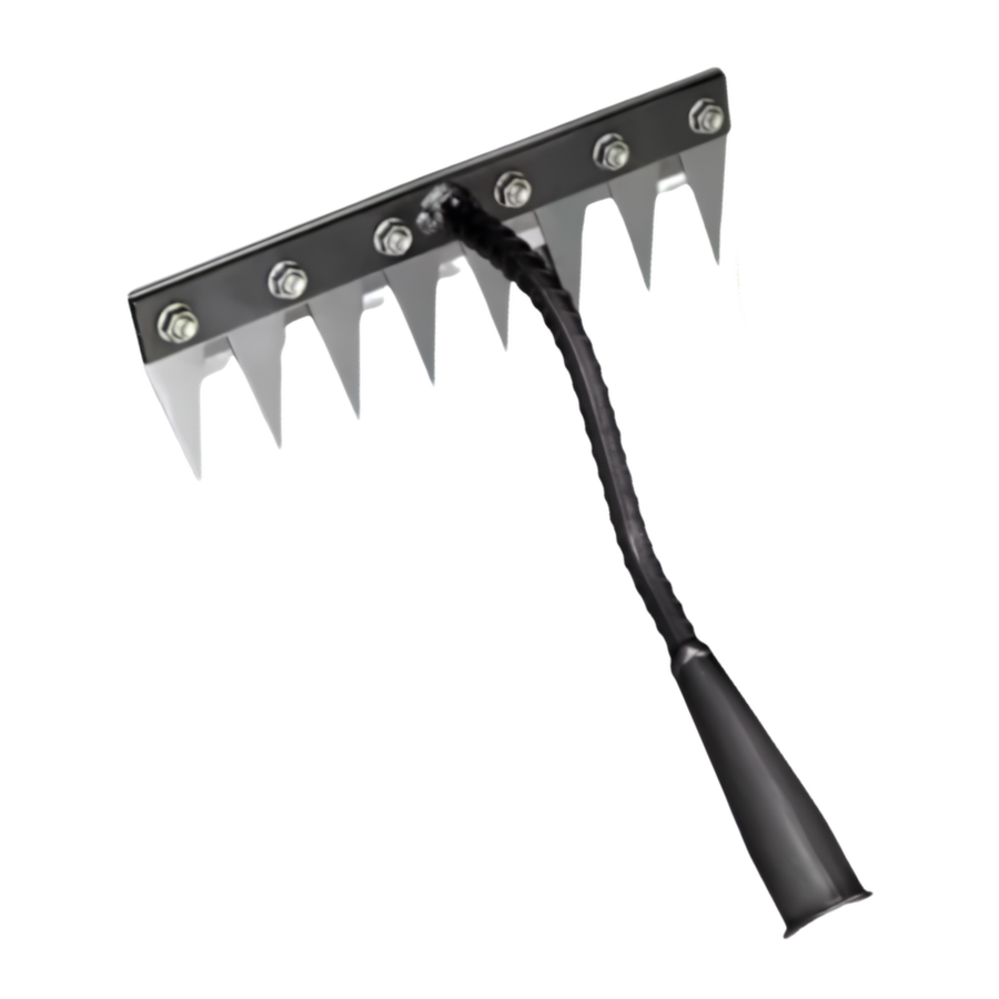 Multi-Tooth Agricultural Weeding Rake
