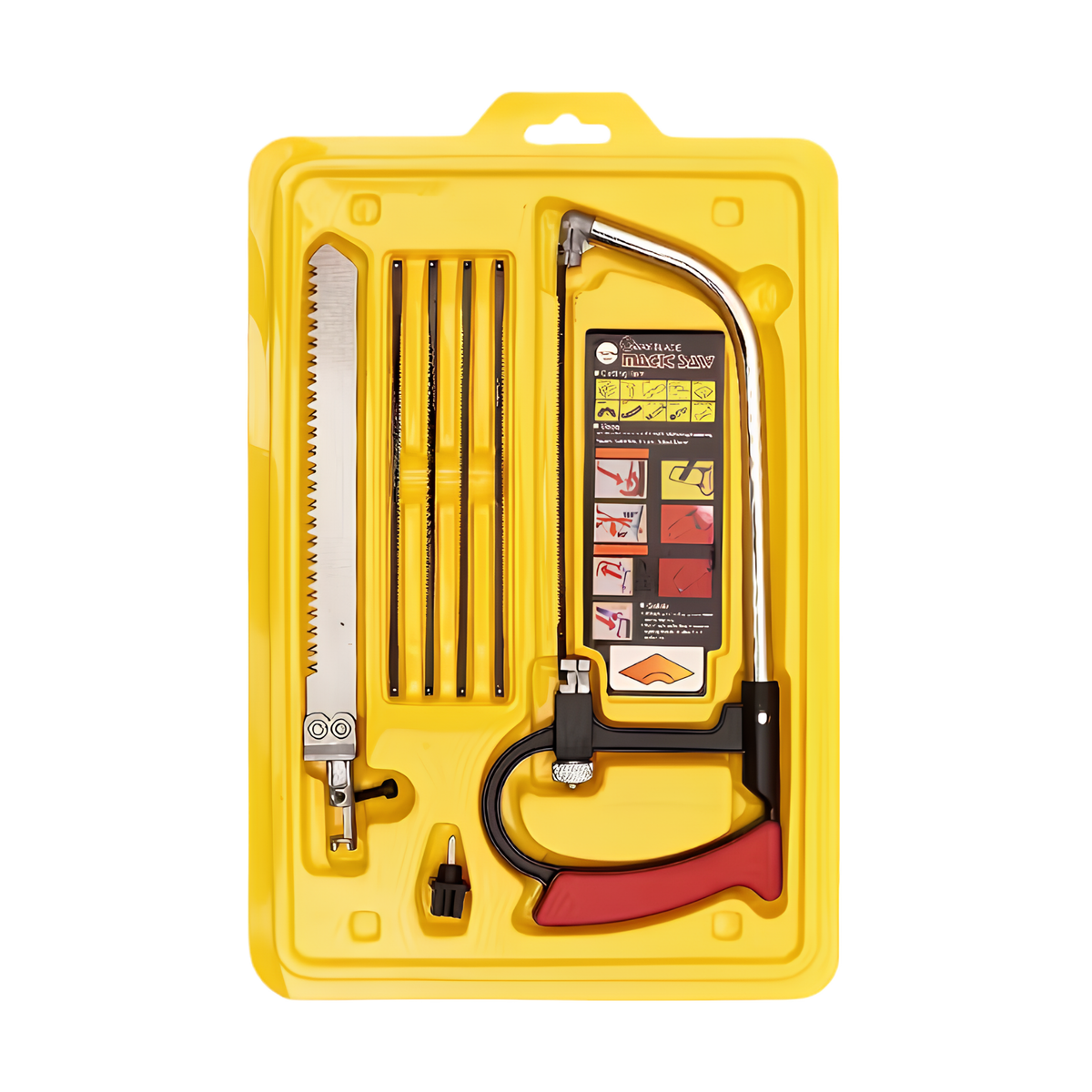 3-Piece Multifunctional Hacksaw Set