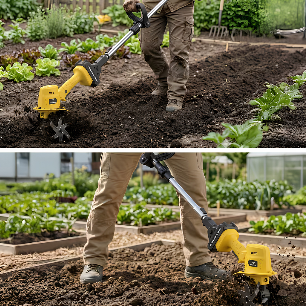 20V Cordless Electric Garden Cultivator