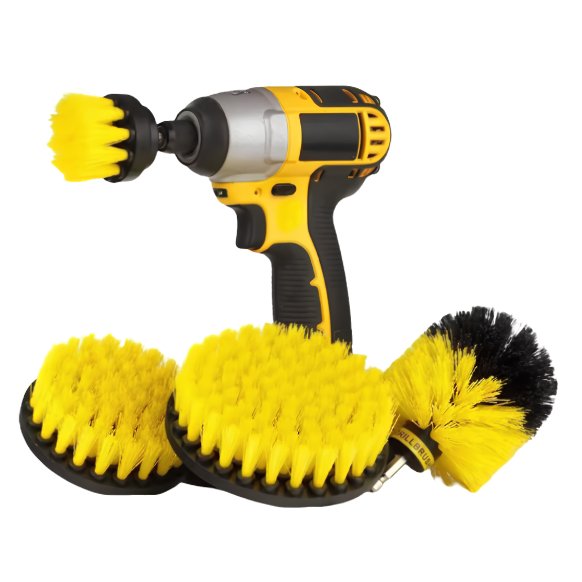 Electric Drill Cleaning Brush Kit