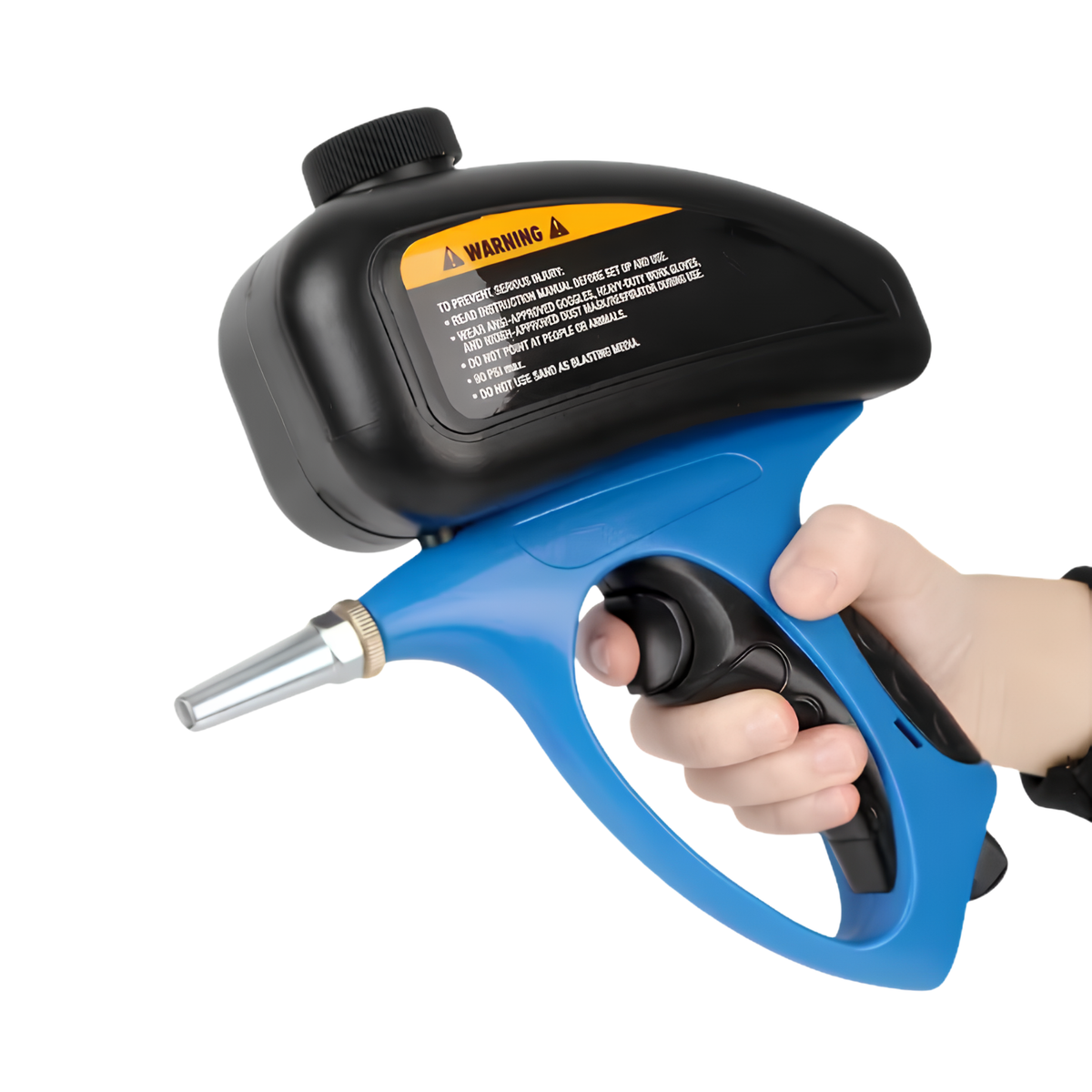 Pneumatic Air-Powered Sandblaster Gun
