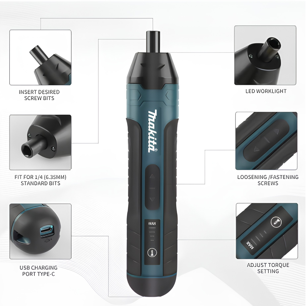 6V Cordless Electric Screwdriver