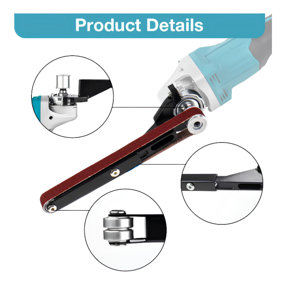 Mini Cordless Belt Sander & Polishing Tool