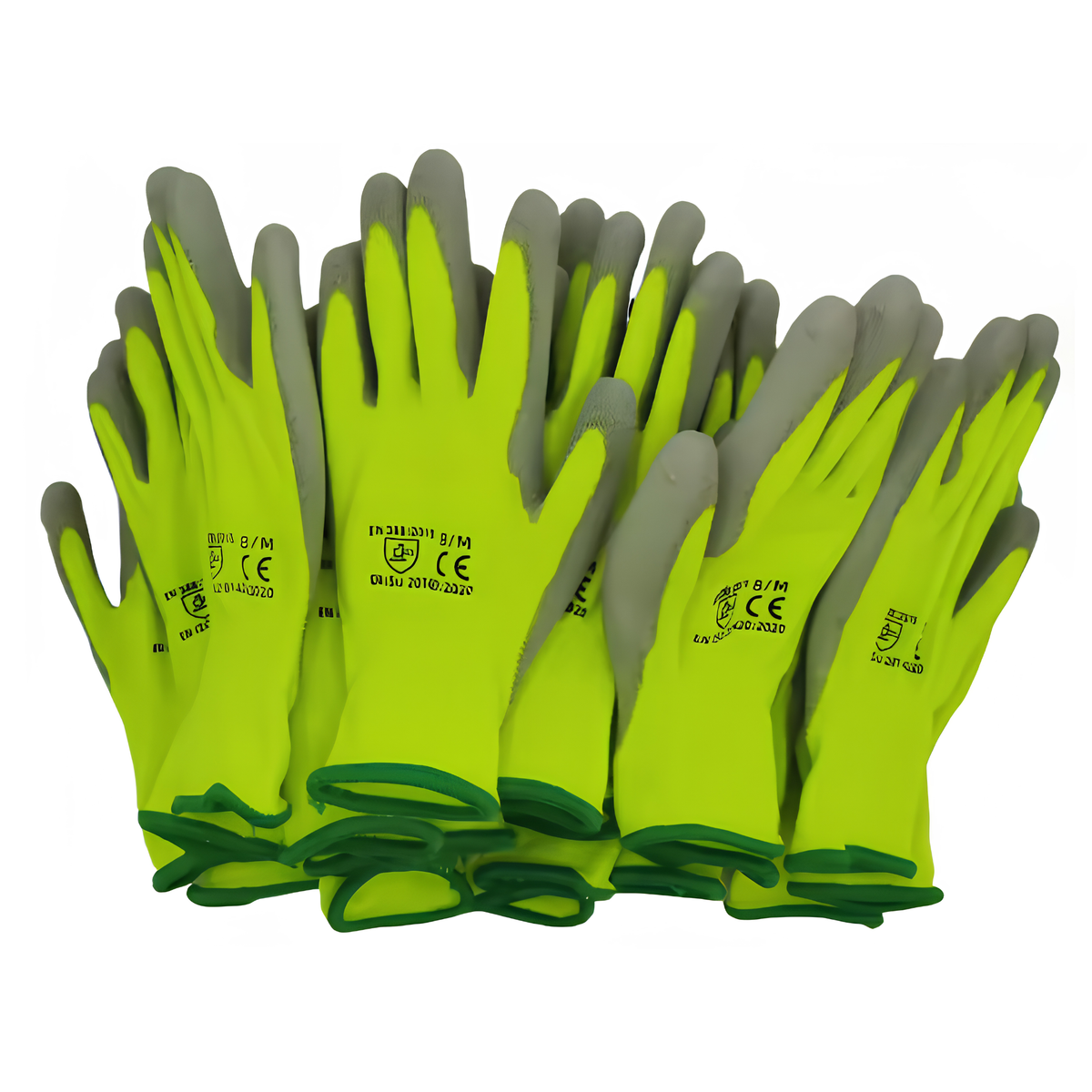 N618 Nylon Nitrile Dipped Work Gloves