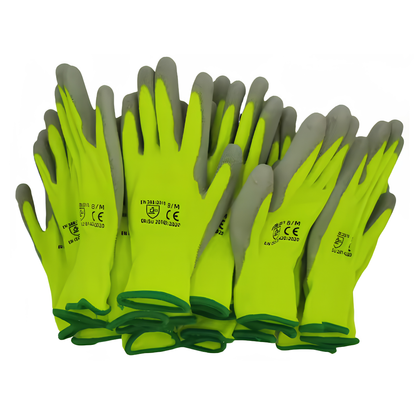 N618 Nylon Nitrile Dipped Work Gloves