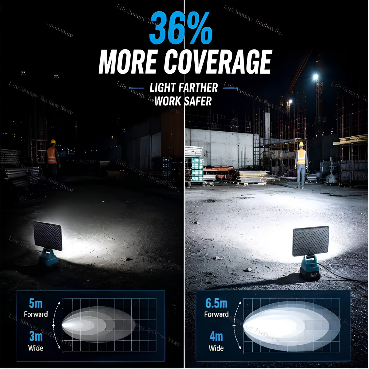 LED Work Light with USB