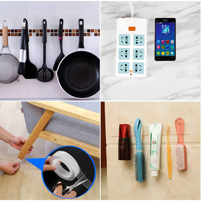 STRONG DOUBLE SIDED ADHESIVE TAPE