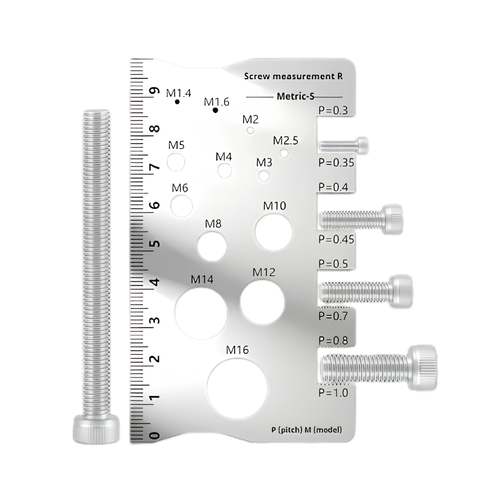 304 Stainless Steel Screw & Thread Measuring Gauge