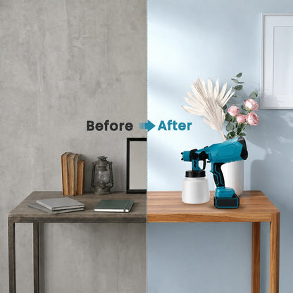 High-pressure  Cordless  Paint  Sprayer with 2  Batteries