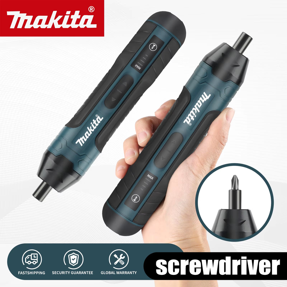 Electric Screwdriver 1300Mah Rechargeable Adjustable Drill USB Charging Port HT422